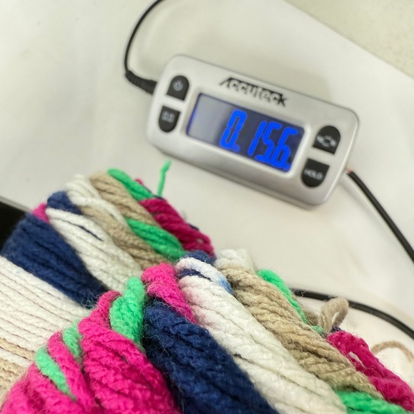 Red Heart Super Saver Stripes Yarn Derby Stripe 3 Skeins Knitting Crochet - Picture 8 of 8